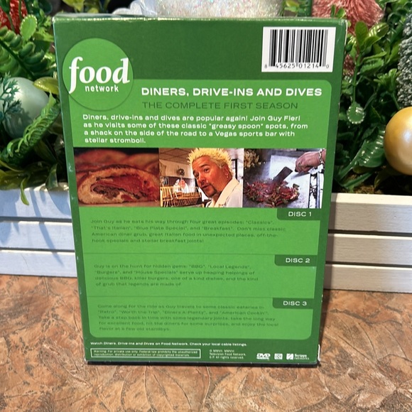 Food Network Triple D Guy Fieri complete first season Dvd set - Picture 2 of 5